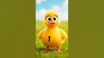 5 Little Ducks Help Us Learn To Count 1-5 #kidsvideo #counting #shorts #trending