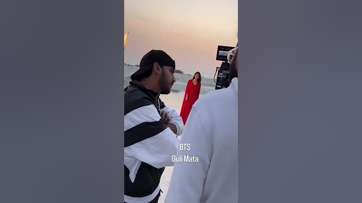 Shooting of guli mata song | jennifer winget | saad lamjarred