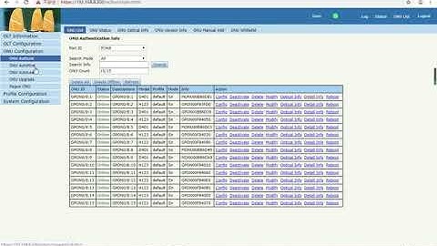 How To Speed limit for batch GPON ONU from WEB on VSOL OLT