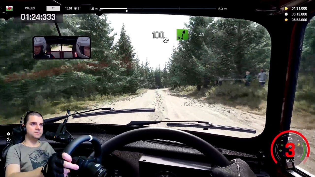 Corsa R5 Rally Assetto Corsa Rally | главное доехать до финиша | Moza R5 - YouTube