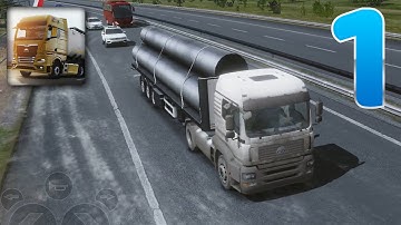 Truckers of Europe 3 - Walkthrough Gameplay Part 1 (iOS, Android)