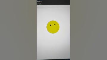 Colorful Smiley emoji 😀 with Python Turtle 🐢