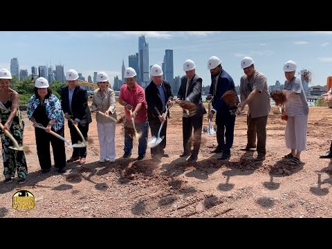 Weehawken officials break ground on new $9 million additions to waterfront park