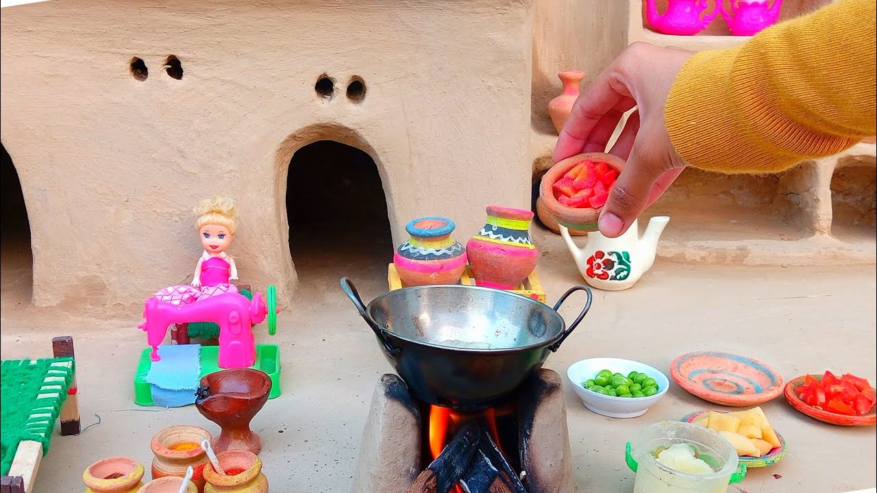 Mix Vegetables Pulao Recipe | Sabzi Pulao Recipe | Miniature Cooking | 