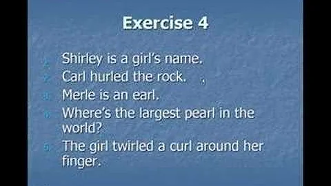 Saying R and L (2/2) - English Pronunciation