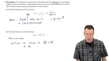 Math150/151 Section 1.1 - Functions (4 of 5)