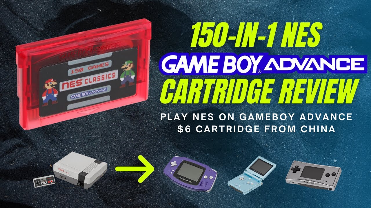 150 in 1 NES - Multicart English Gameboy Advance (GBA) – Retro Gamers US