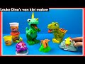 Speelgoed Dinosaurus van Play Doh maken | Family Toys Collector