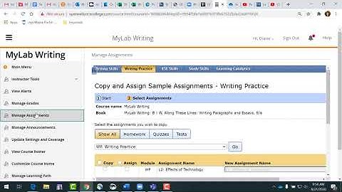 MyLab Writing Overview Workshop for Instructors Fall 2020