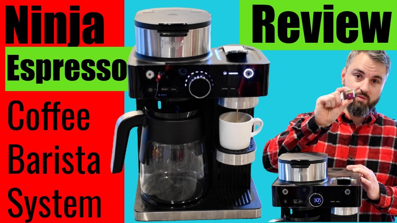  Ninja CFN601 Espresso & Coffee Barista System, Single