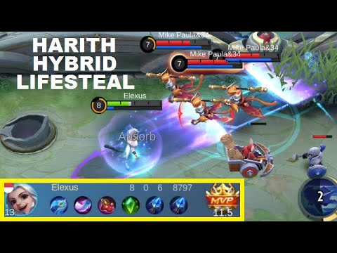Revamped Harith Gameplay Too Much Lifesteal Less Resistance (Harith Rework Is Mage Alucard) - MLBB @Elexusss