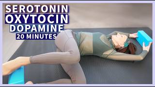 Somatic Yoga to cultivate your feel-good hormones serotonin, oxytocin, and dopamine l 20 minutes screenshot 1