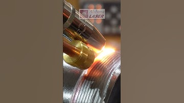 Laser cladding - shaft repair   #lasercladding  #shorts