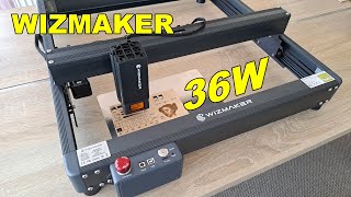 Wizmaker L1 36W laser engraver review