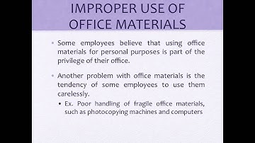 Unethical Practices on the Part of Employees