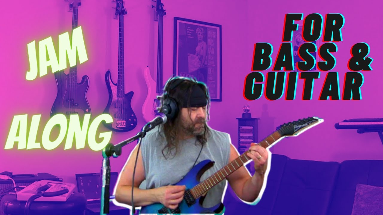 JAM ALONG FOR GUITAR & BASS... TAKE A SOLO YouTube