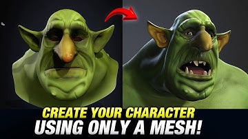 Headshot 2.0 - How to create any humanoid character using only a mesh