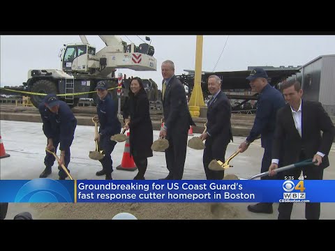 Groundbreaking For U.S. Coast Guard's Fast Response Cutter Homeport In Boston