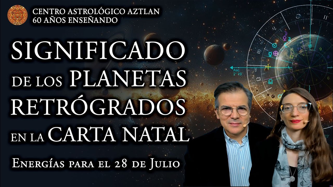 Significado de los Planetas Retrógrados en la Carta Natal - YouTube