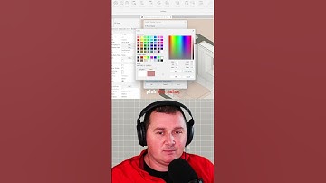 Hoe je een aangepaste kleur toevoegt aan het Revit-kleurenpalet #revit #shorts #tipsandtricks