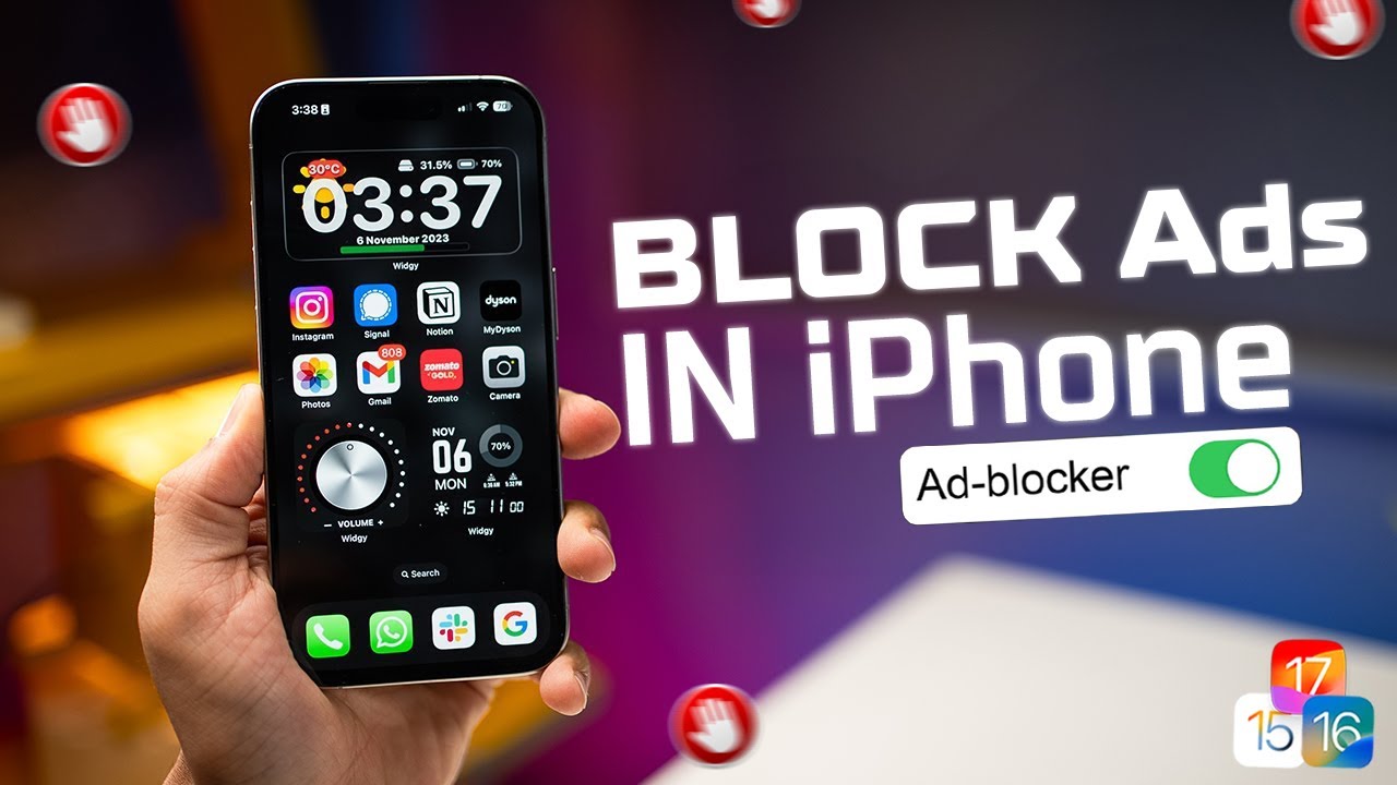 STOP iPhone Ads in JUST 1 Minute  BLOCK all ads in iPhone