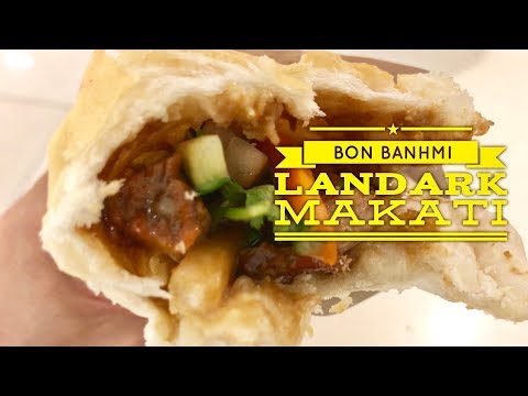 Bon Banhmi Vietnamese Roasted Pork Banh Mi Sandwich Landmark Makati by HourPhilippines.com