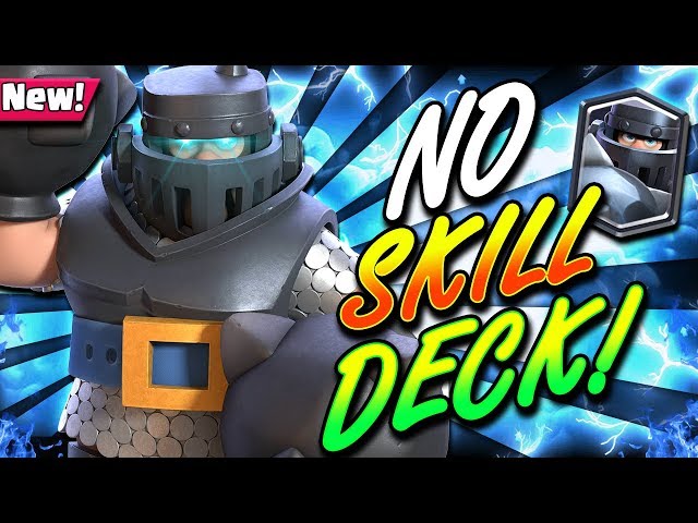 New Mega Knight Deck DELETES SKILL from Clash Royale ⚠️ 