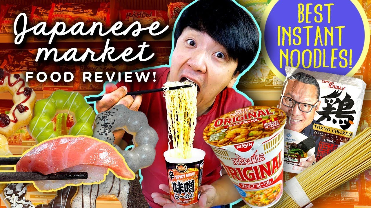 BEST & WORST Instant Noodles at JAPANESE SUPERMARKET (Mitsuwa) | IRON CHEF RAMEN REVIEW! | Strictly Dumpling