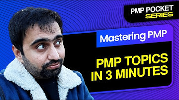 PMP topics in 3 minutes - PMP Pocket series