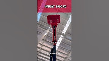 Operating the Articulating Boom Lift: 11M Working Height in Action #liftingplatforms #automobile