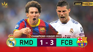 MESSI HUMILIASI CR7 DAN REAL MADRID DI SEMIFINAL JUARA 2011