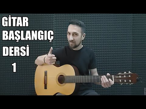 Gitar Dersi 1 - Klasik Gitar Başlangıç Dersi - Detaylı Anlatım | Ahmet Aday