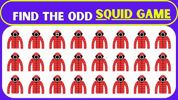 Find The Odd Squid Game Player 🟦⭕ | 99% Fail This Challenge!