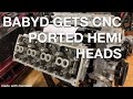 BabyD Gets CNC Ported Arrington Performance HEMI Heads