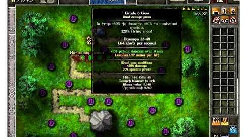 Gemcraft chasing shadows - vision field V6.