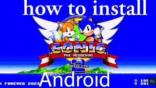 How to install Sonic 2 Absolute on Android