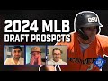 Who are the top 2024 mlb draft prospects