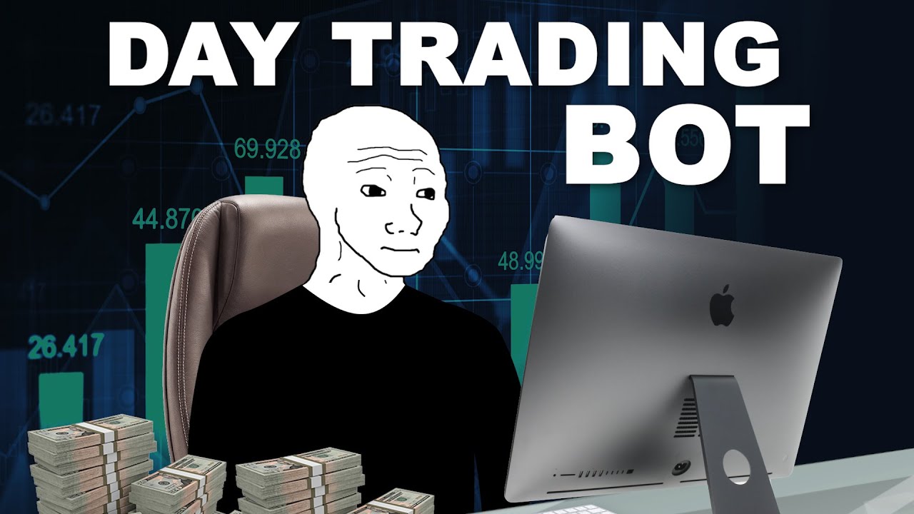 ⁣Wojak coded a bot that day trades for him