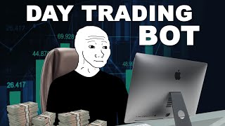 Wojak coded a bot that day trades for him