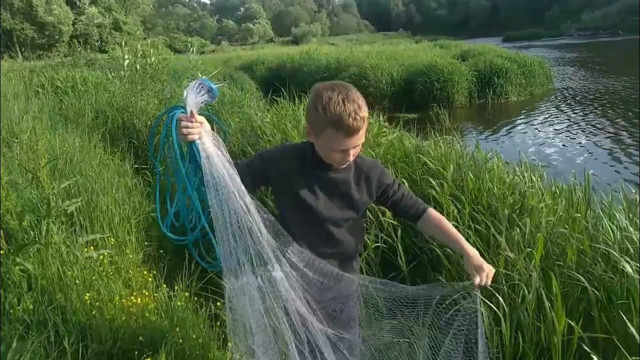 Рыбалка кастинговой сетью