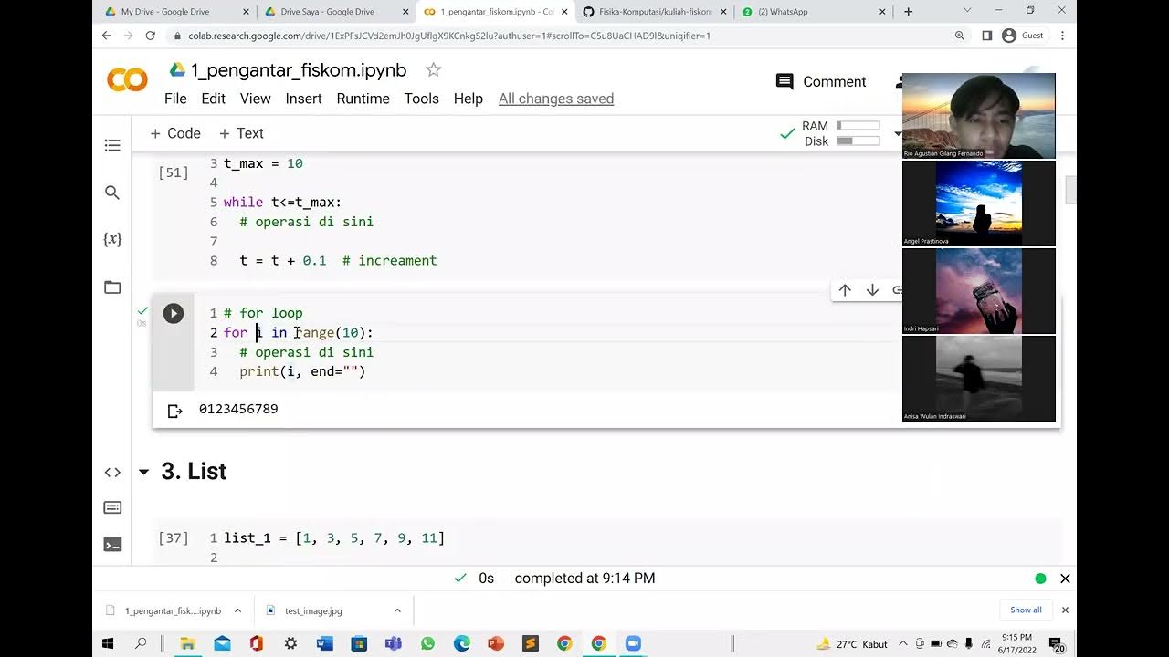 Pengantar Python untuk Fisika Komputasi | Fisika Komputasi - YouTube