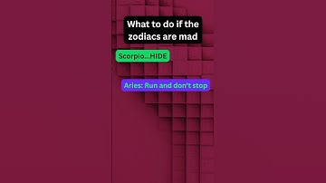 What to do if the zodiacs are mad #zodiacsigns #astrology #zodiac