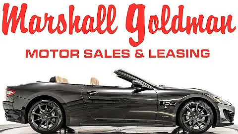 2016 Maserati Granturismo Sport Convertible in Grigio Granito over Pearl Beige