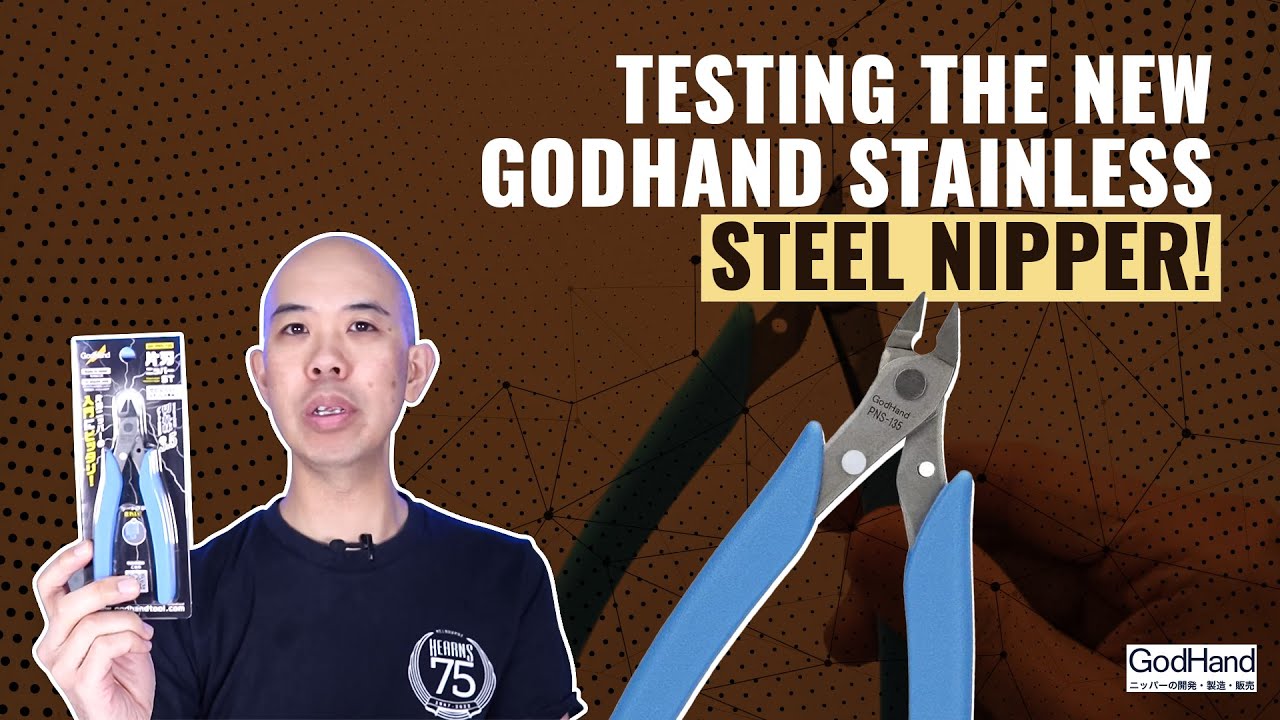 Testing the New GodHand Stainless Steel Nipper! ゴッドハンド 