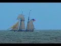 TALL SHIPS Sail Along The Galveston TX. Beach, and Helicopter RIDE view