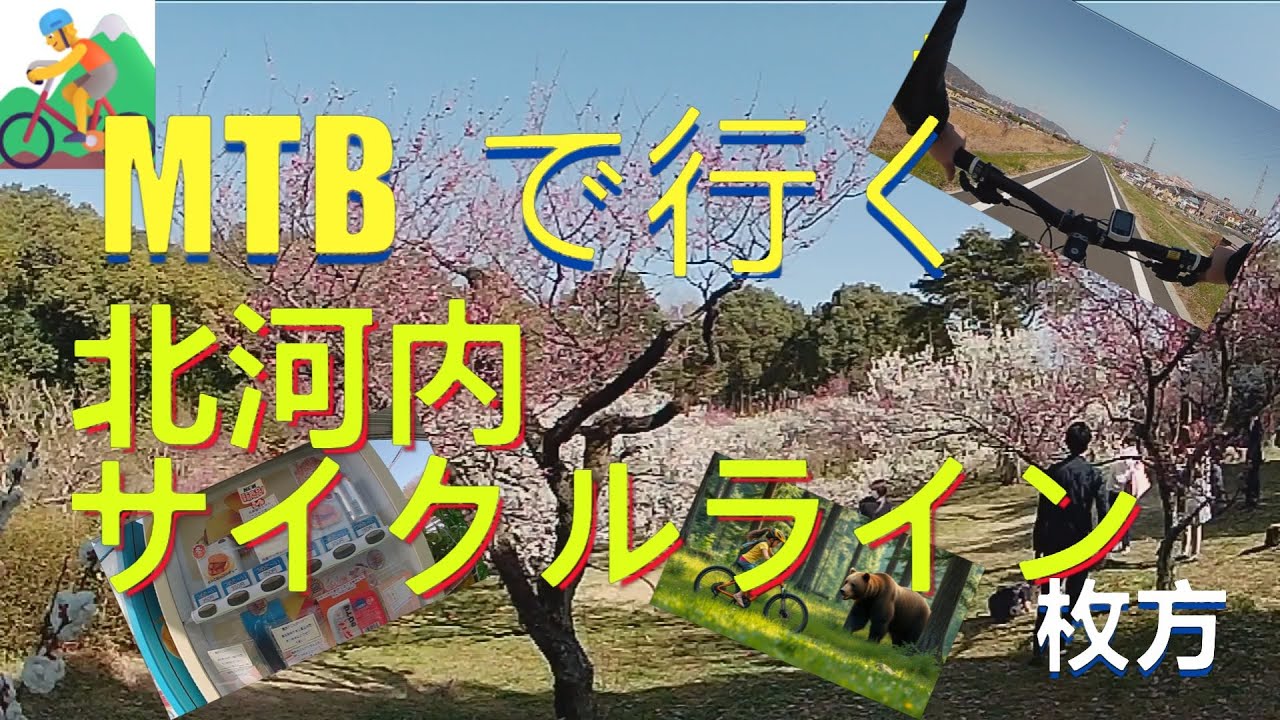 MTBで行く北河内サイクルライン