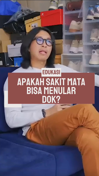 Apakah sakit mata bisa menular dokter Tirta?