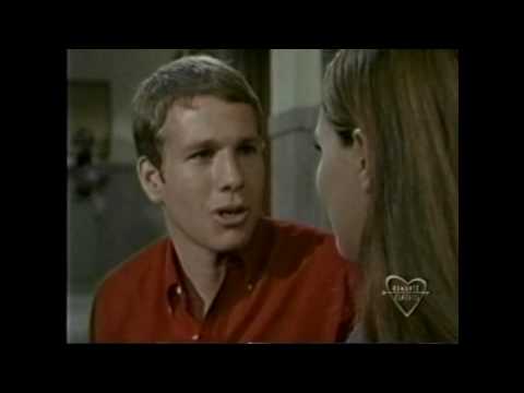 Peyton Place - Ryan O'Neal and Leigh Taylor-Young kiss