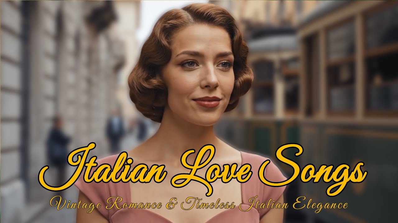 Immortal Italian Love Songs | Vintage Romance & Timeless Italian Elegance - Enchanting Love Songs
