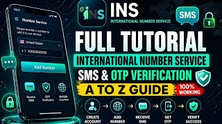 INS Full Tutorial 2026 🔥 | International Number Service + SMS OTP Verification (A to Z Guide) screenshot 5